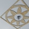 Ekena Millwork Blume Wood Fretwork Pierced Ceiling Medallion, Hickory, 16"OD x 5 1/2"ID x 3/8"T CMWP16X16X0375BLHI - alternate 9